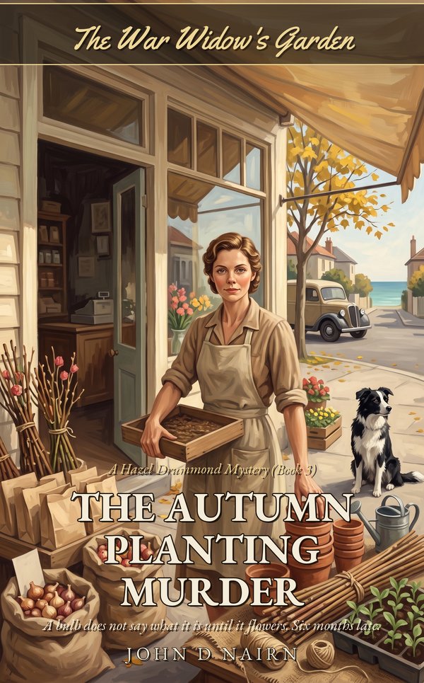 Cover of Book 3: The Autumn Planting Murder